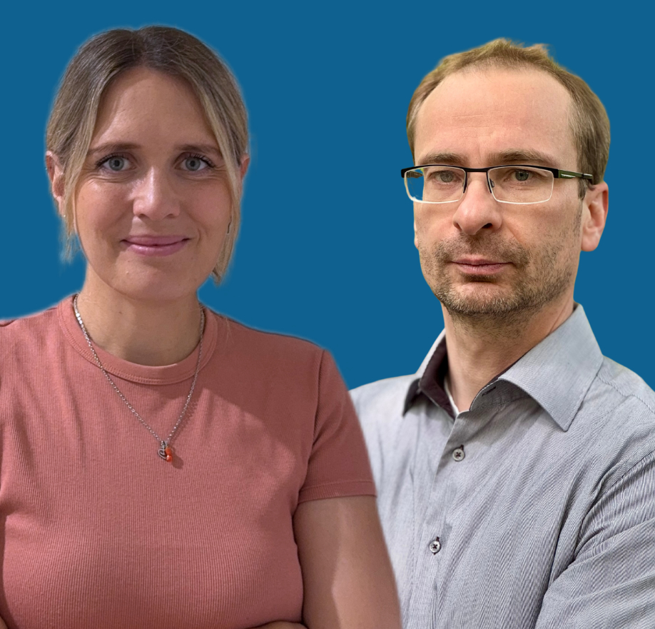 Das Team von Fokus Thüringen: Bianca Mirsch und Sebastian Haak.